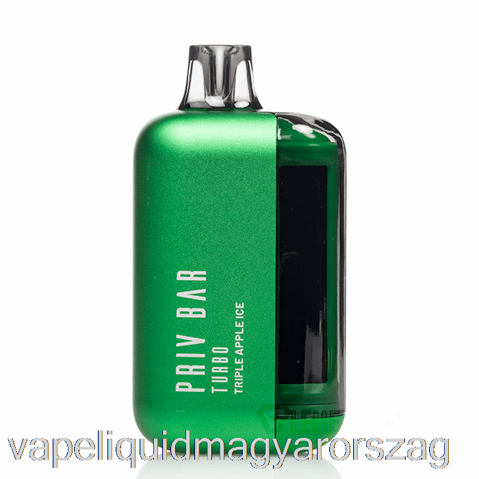Smok Priv Bar Turbo 15k Eldobható Tripla Alma Ice Vape Toll